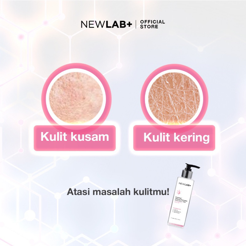 Newlab body lotion aha brightening pencerah kulit Newlab+ New Lab Brightlogy intensive brightening body Lotion NEWLAB