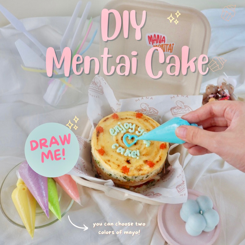 DIY Mentai Cake by @mana.mentai