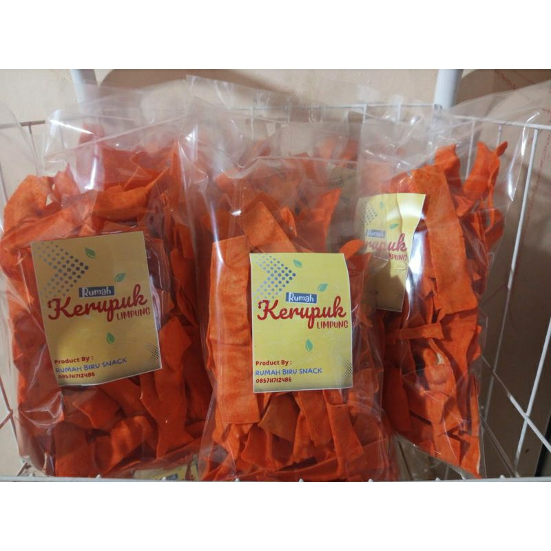 

KERUPUK SLONDOK PEDAS MANIS 500GR MENTAH