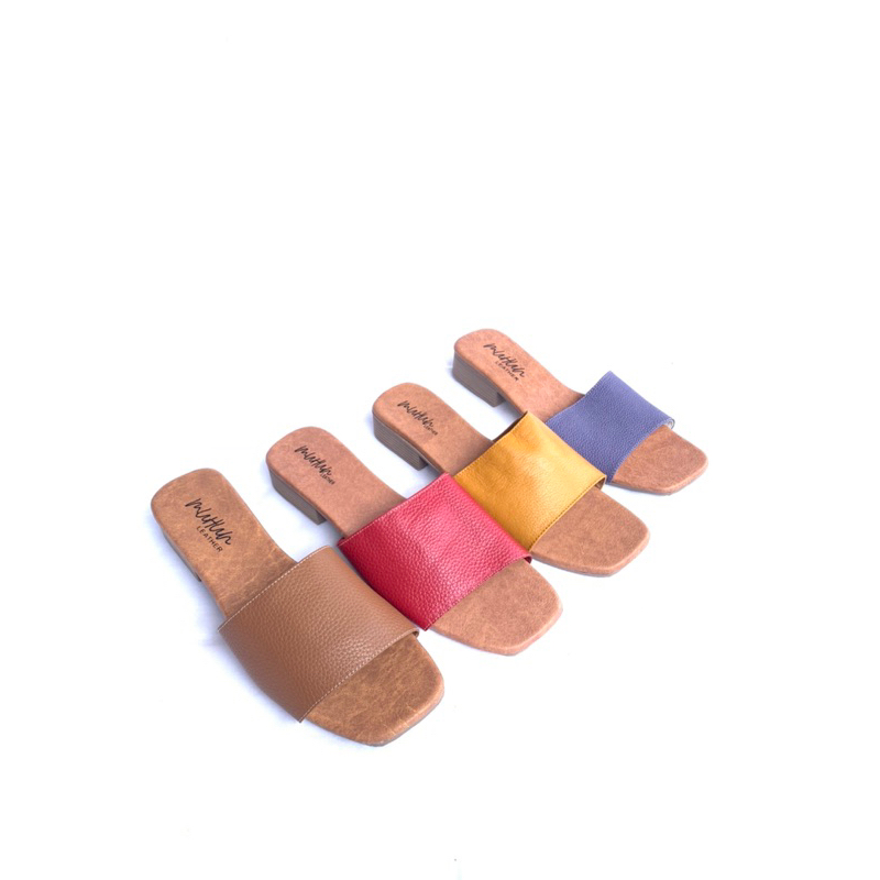 MHN Leather - Sandal Kulit Asli Wanita Alas Sandal Kulit Wanita
