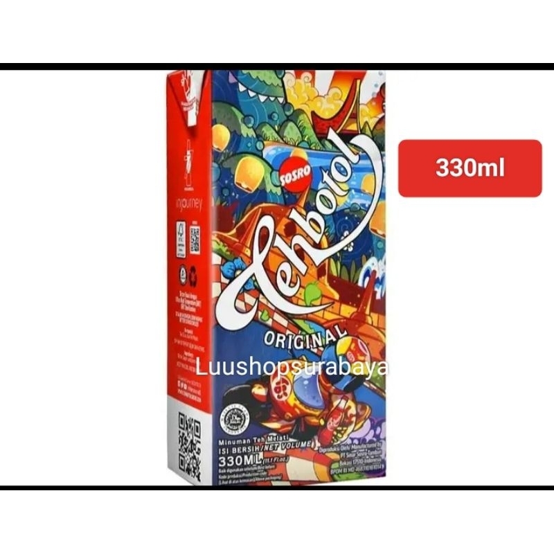 

Sosro teh kotak siap minum 330ml