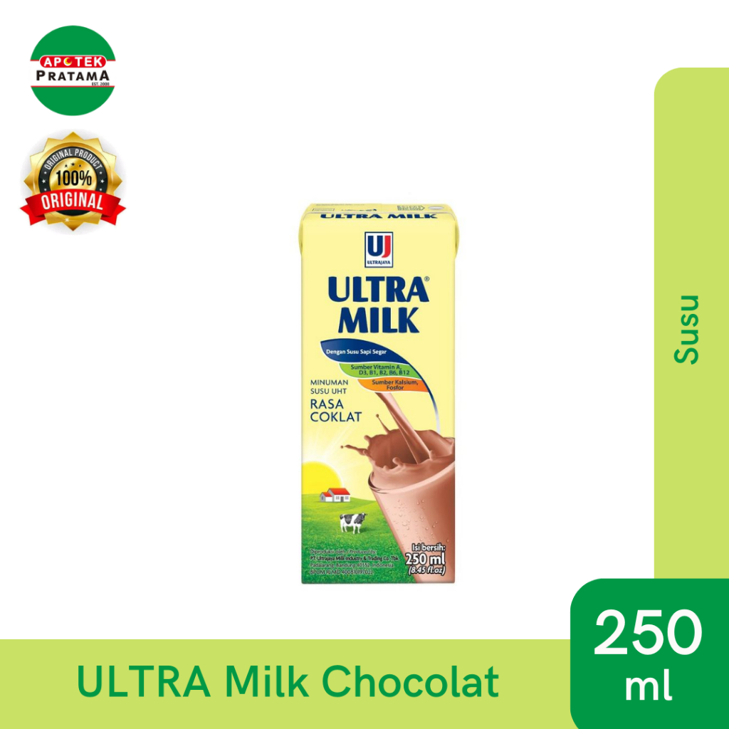 

ULTRA MILK COKLAT 250ML