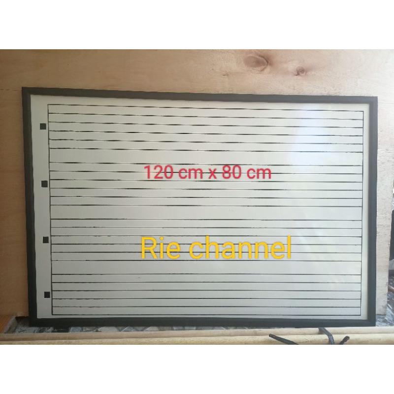 

papan tulis tegak bersambung 120x80 cm / papan tulis halus