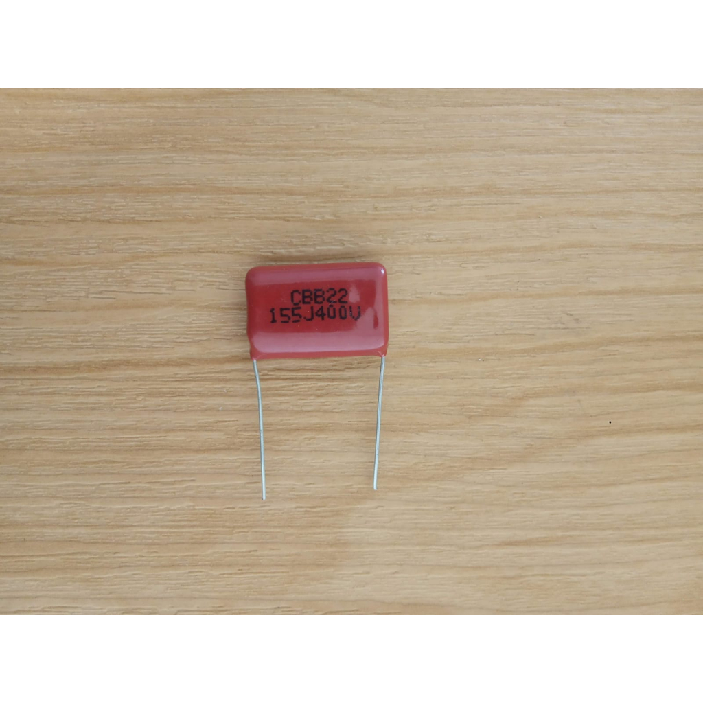PPF CAPACITOR CBB 22 KAPASITOR CBB22 MYLAR 155J 400V