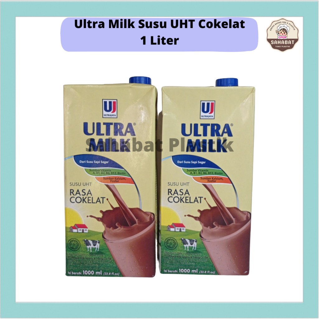 

Ultra Milk Susu UHT Cokelat 1L