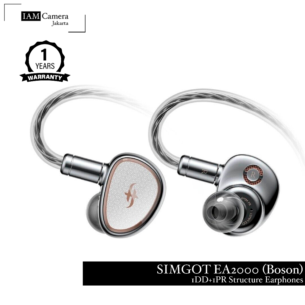 SIMGOT EA2000 BOSON 1DD+1PR Structure Earphone In Ear Monitor IEM Simgot EA2000