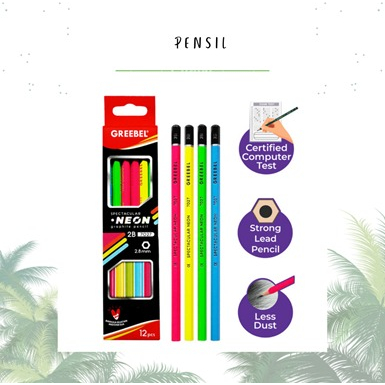 

PENCIL / Pensil GREEBEL 2B 7027 ( DUS )