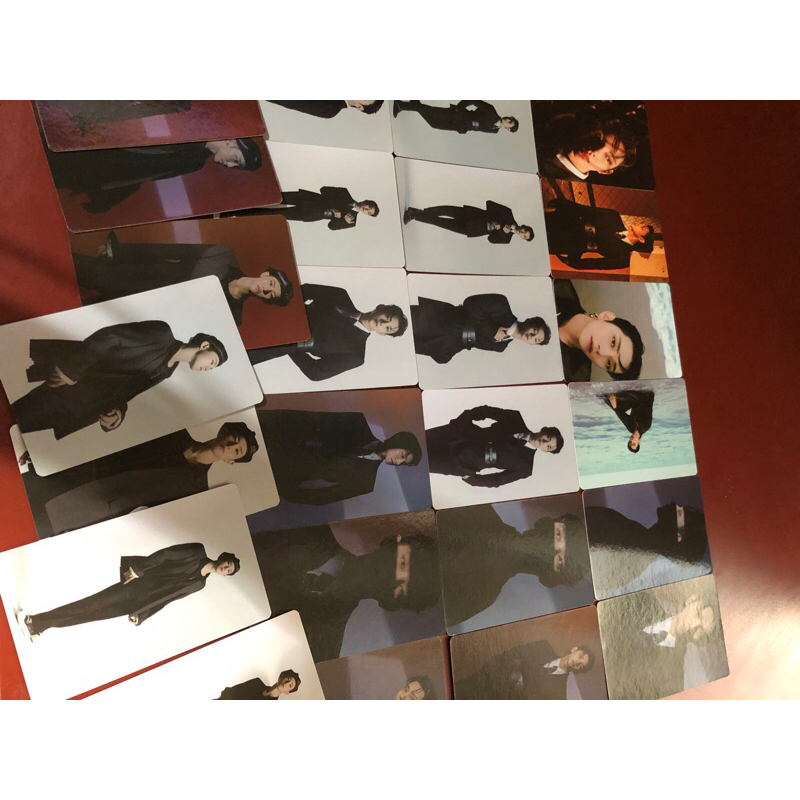photocard official booklet cards carver attacca hoshi joshua