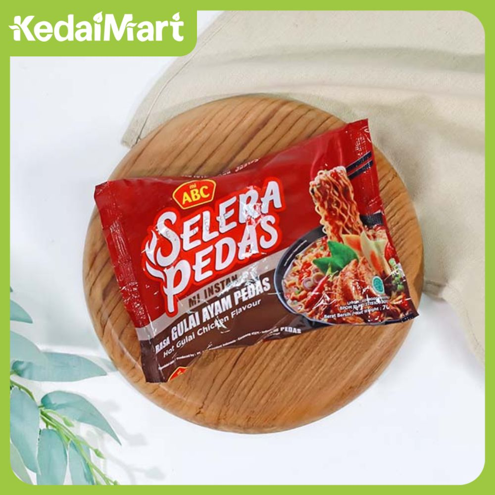 

ABC Mie Instant Rasa Gulai Ayam Pedas 60 Gram