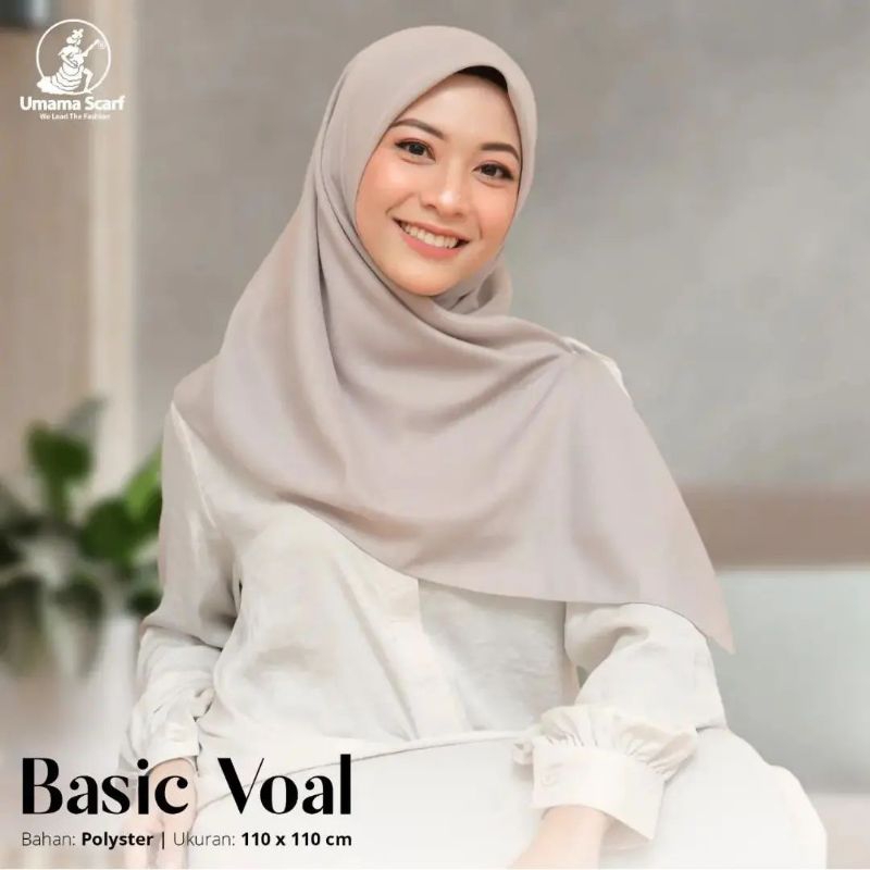 Basic Voal umama Hijab Polos