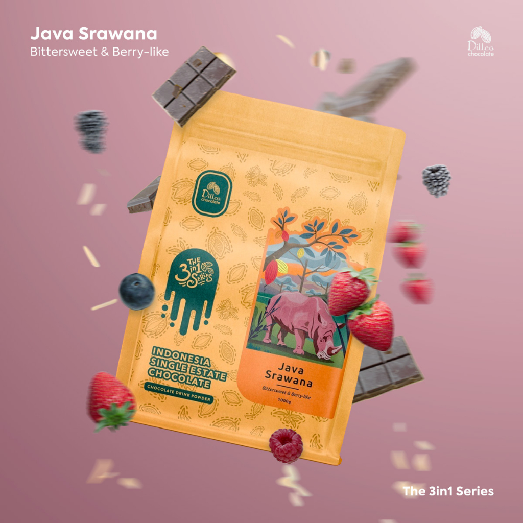 

Dillco Single-Estate Chocolate JAVA SRAWANA 3 in 1 Series 1 Kilogram