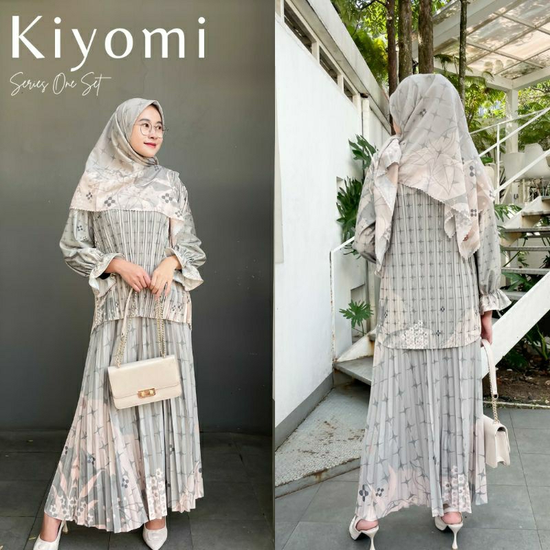 one set plisket print kiyomi series.