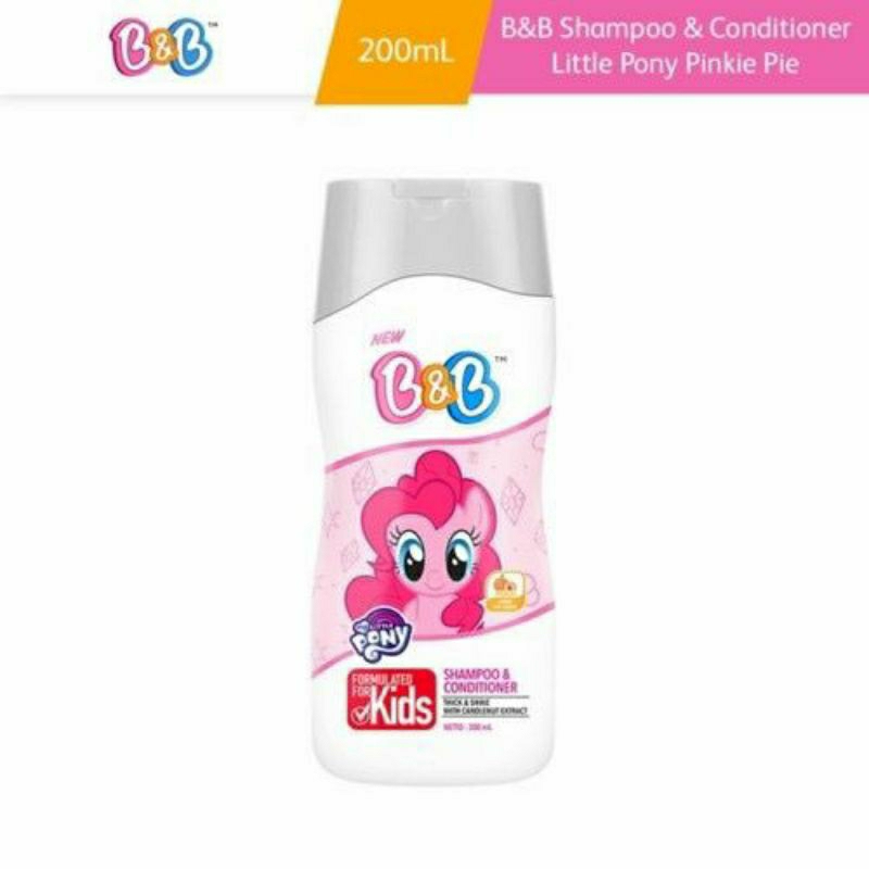 B&B Kids Shampoo & Conditioner Little Pony Anak-Anak 200 ml