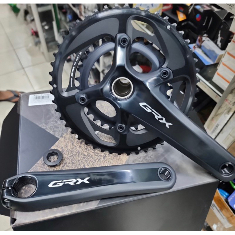T. Crank Shimano Grx Fc Rx810 48T-31 2 x 11 Speed  Crank sert sepeda gravel merk Shimano GRX