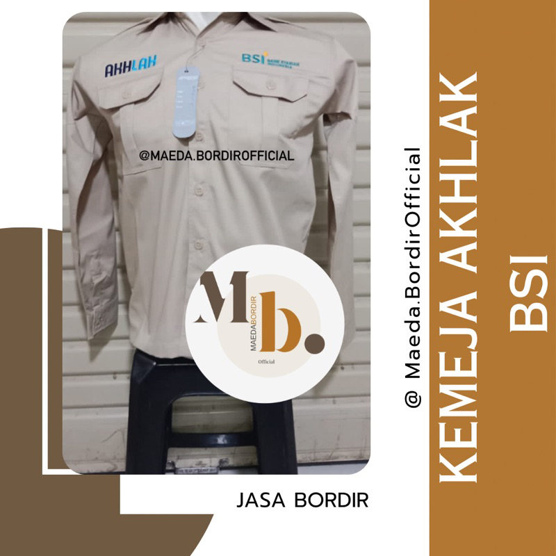 KEMEJA AKHLAK BSI (BANK SYARIAH INDONESIA)