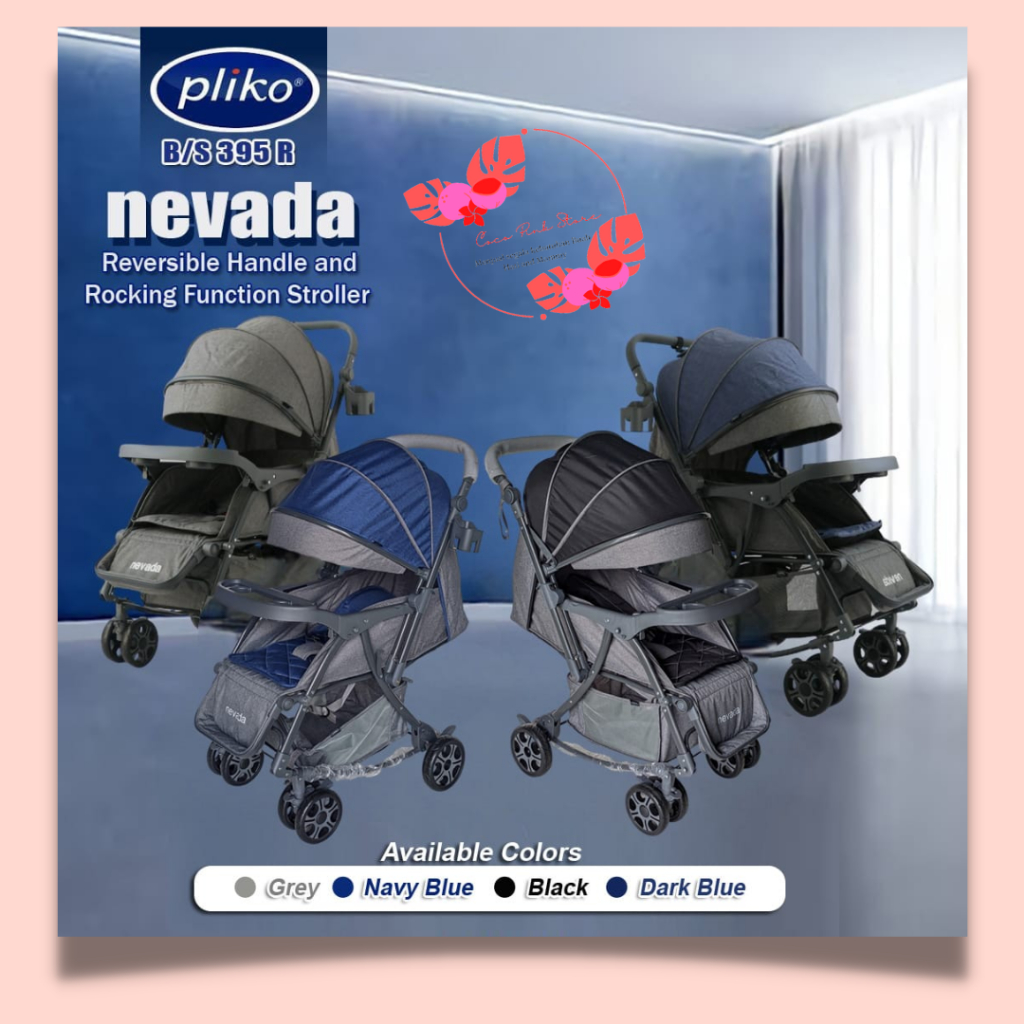 Stroller PLIKO Nevada 395R Reversible Handle