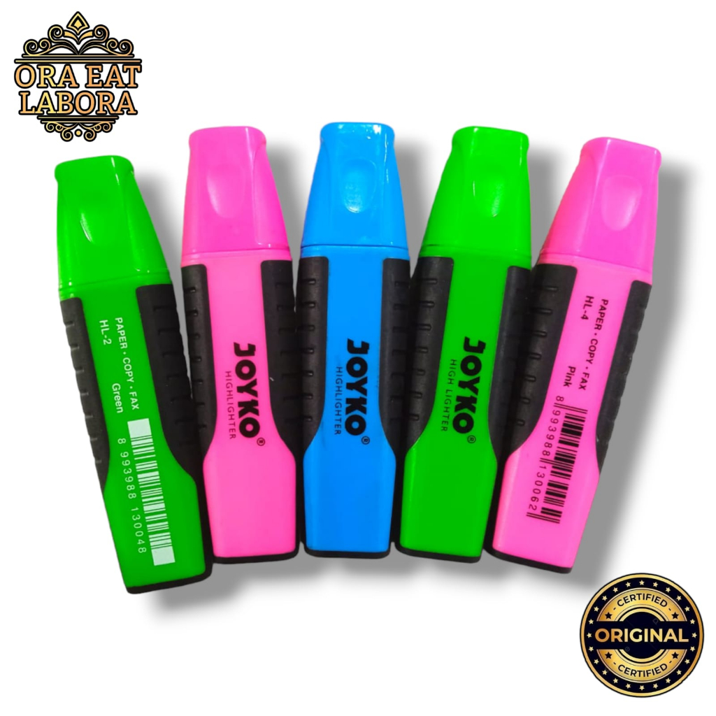 

Stabilo Joyko Warna Warni / Highlighter Marker / Stabilo Penanda Warna Warni - Ora Eat Labora