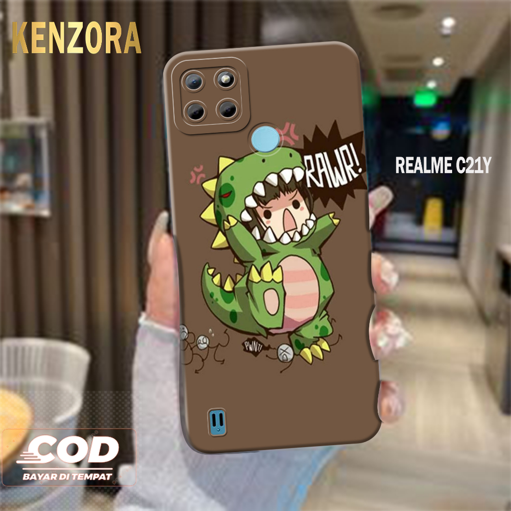 Case REALME C21Y Fashion Case Kenzora Case Kartun Cute Hardcase Softcase Kesing REALME C21Y Cover Si