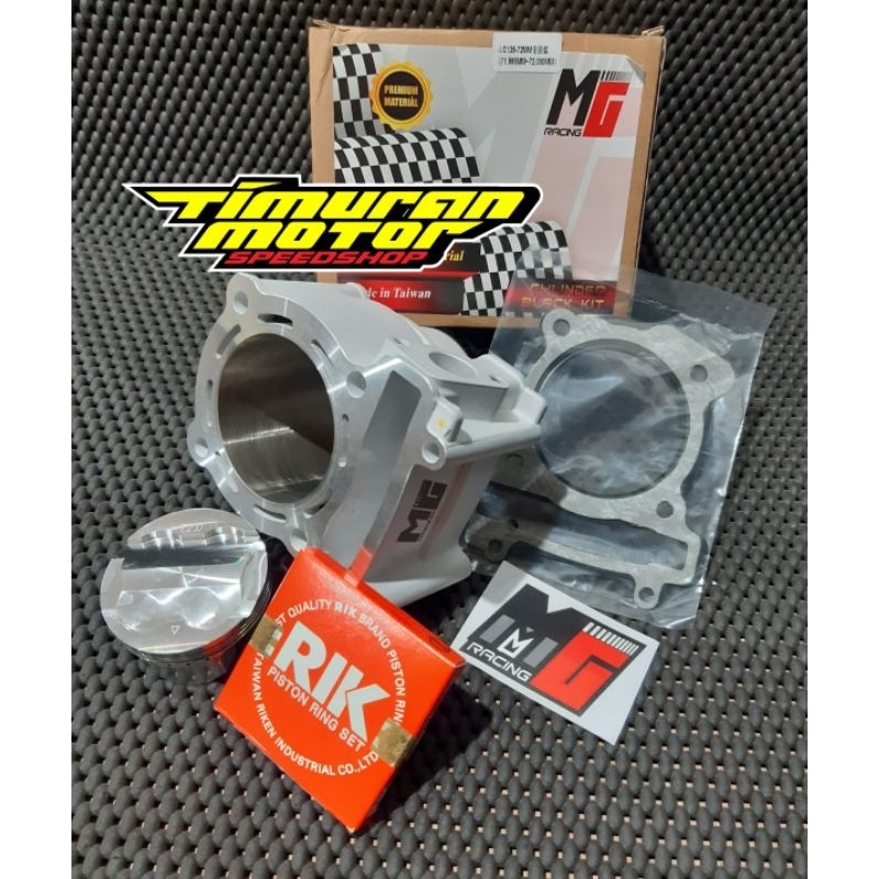CYLINDER BLOK MG RACING MX - MX KING - VIXION 72 MM CERAMIC