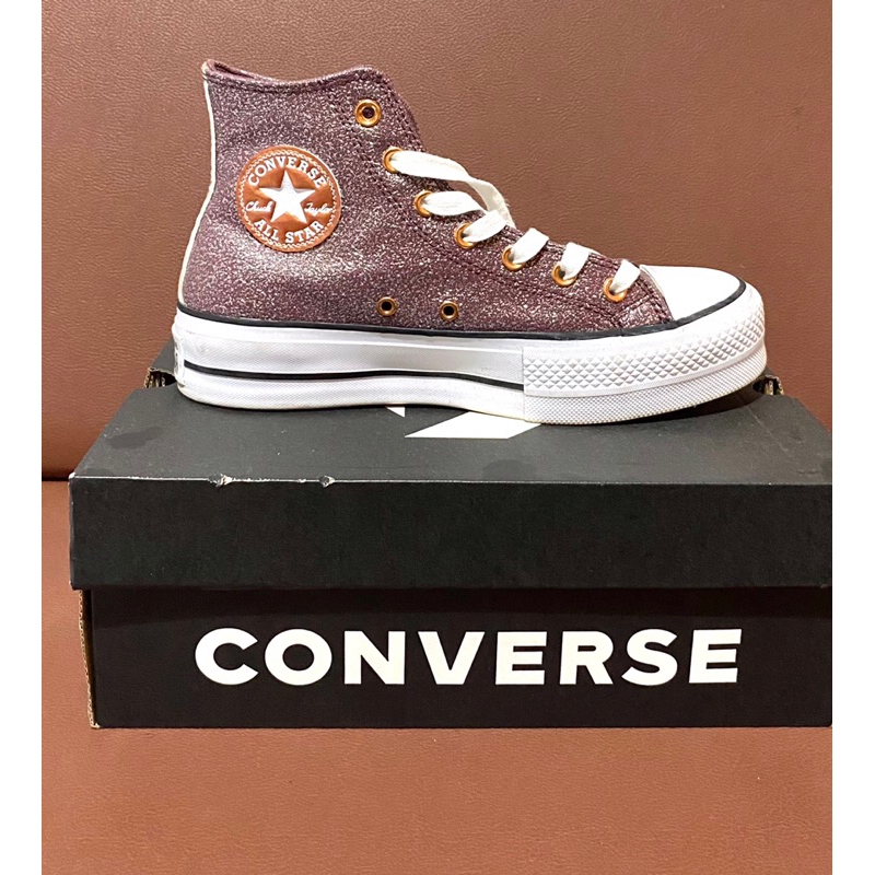 Preloved Sepatu Converse Original Converse Glitter Converse High