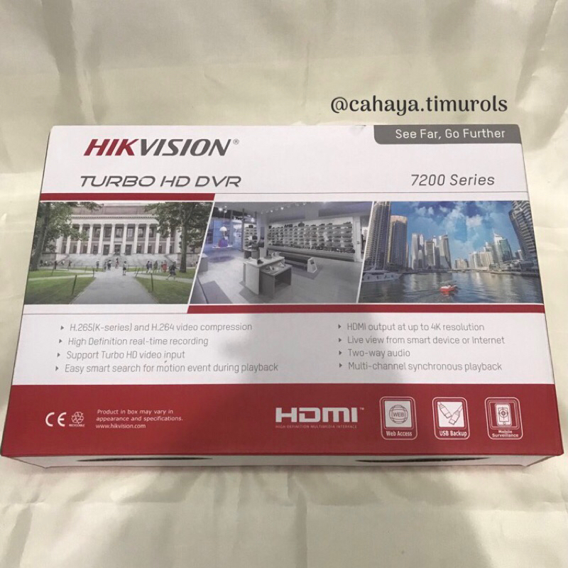 HIKVISION IDS-7208HQHI-M1/E DVR CCTV- 8 Channel