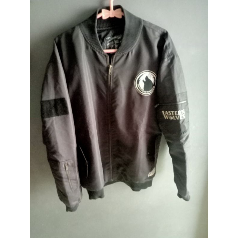 eastern wolves bomber first edition black