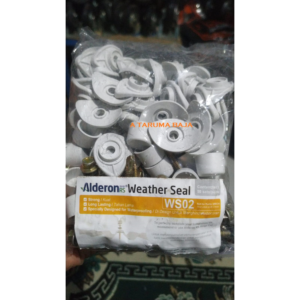Per Set, Skrup WS02, Untuk Alderon RS Greca, Alderon Single Wall, Solartuff Greca