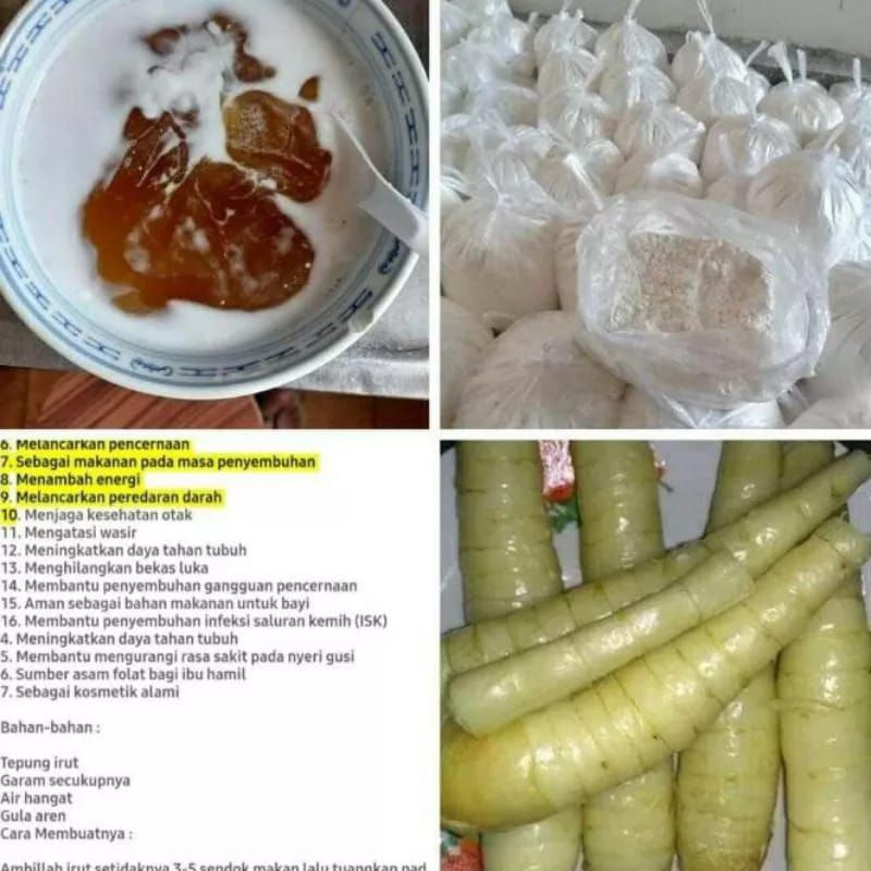 

Tepung Pati Garut 1 kg