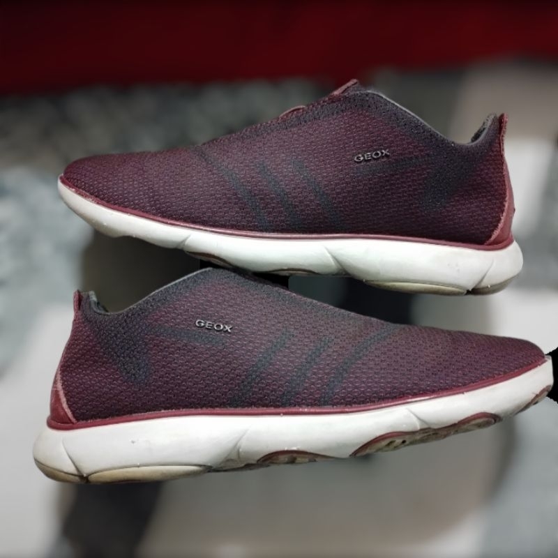 GEOX Respira Breathes Size 41 Sepatu Sneakers Casual Second Preloved Original