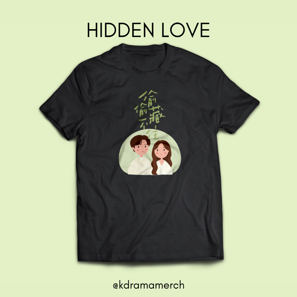 HIDDEN LOVE ZHAO LUSI CHEN ZHEYUAN TSHIRT KAOS DRAMA CHINA / DRACHIN KIT / DRAMA CHINA FANKIT / DRAC