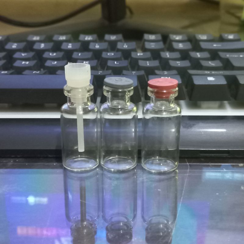 botol kaca vial 5ml, botol vial 5ml, botol tester 5ml