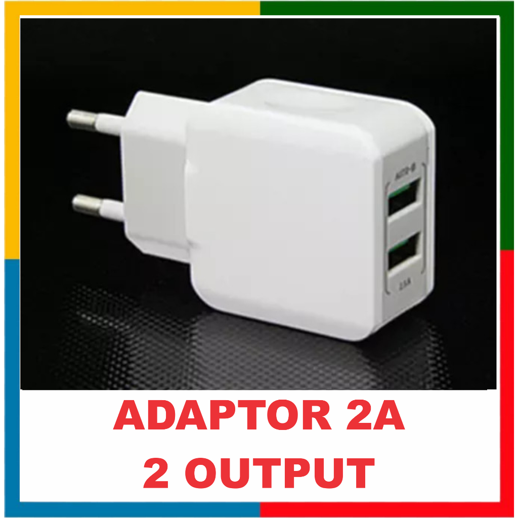 Adaptor Xiaomi / Charger Xiaomi 2 Port 5V 2.1A