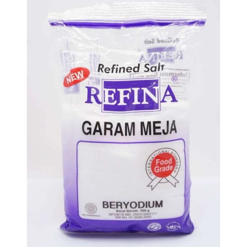 

Garam refina garam halus 250gram