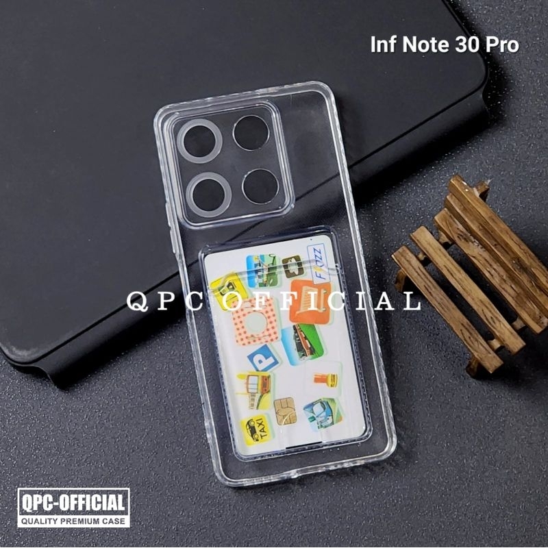 Infinix Note 30 Infinix Note 30 Pro Card Case Bening Slot Kartu Case Infinix Note 30 Infinix Note 30