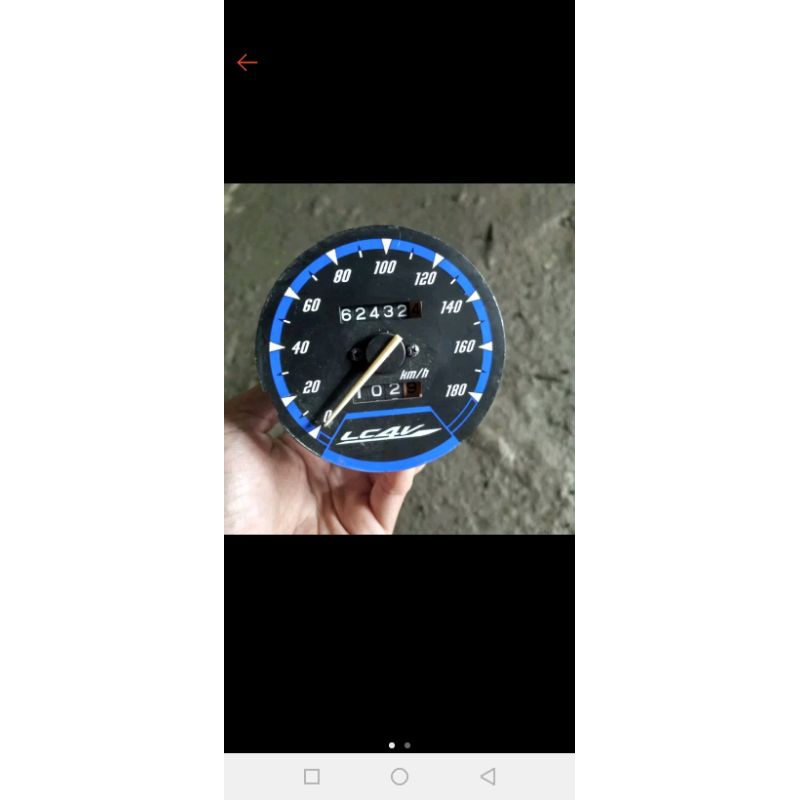 Mesin Kilometer RPM amper bensin Vixion old