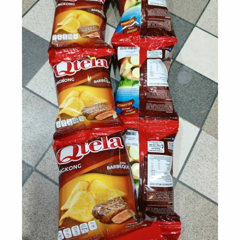 

Q-Tela Singkong 23 gram/Snack Renceng isi 10 bungkus