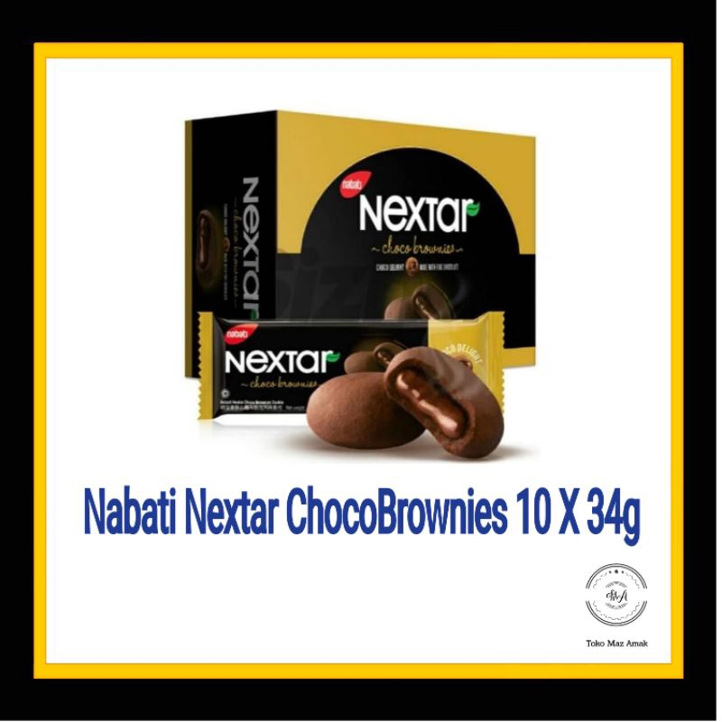 

Nabati Nextar Choco Brownies box 10 X 34 gr