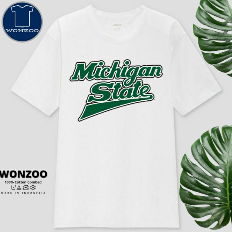 KAOS TSHIRT MICHIGAN STATE PREMIUM QUALITY