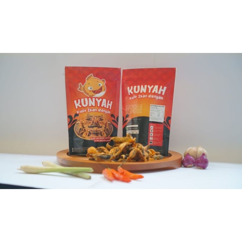 

KUNYAH kulit ikan renyah