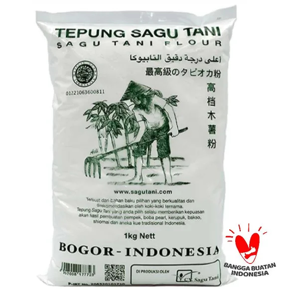 

Tepung Sagu Tani 1 Kg ORIGINAL / Tepung Sagutani / Tepung Sagu Berkualitas | BPOM RI ✅