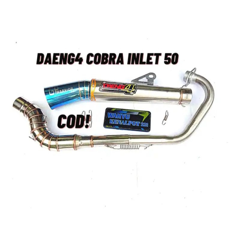 knalpot racing daeng sai4 Vixion old Vixion new inlet 50 ngebas gahar