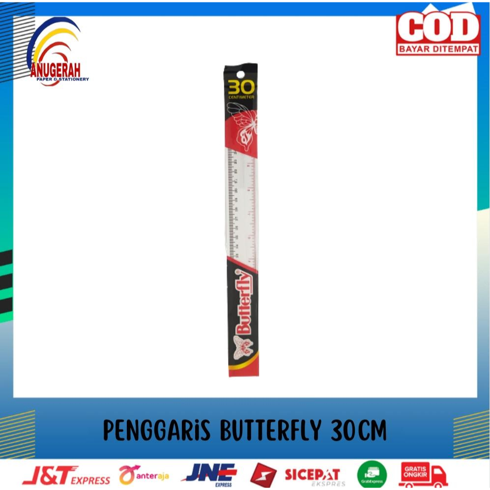 

BUTTERFLY PENGGARIS 30 CM (PCS)