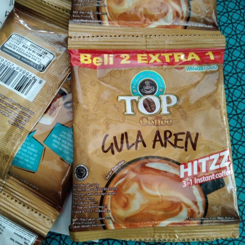 

TOP COFFEE Gula aren renceng isi 15 pcs