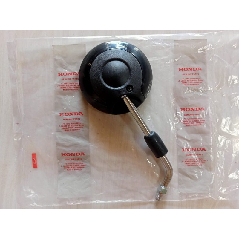 spion scoopy original honda kanan atau kiri  2017-2022 warna hitam kilap 1 pcs