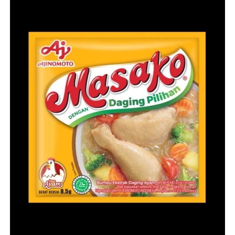 

masako rasa ayam 500perak (1 pcs)