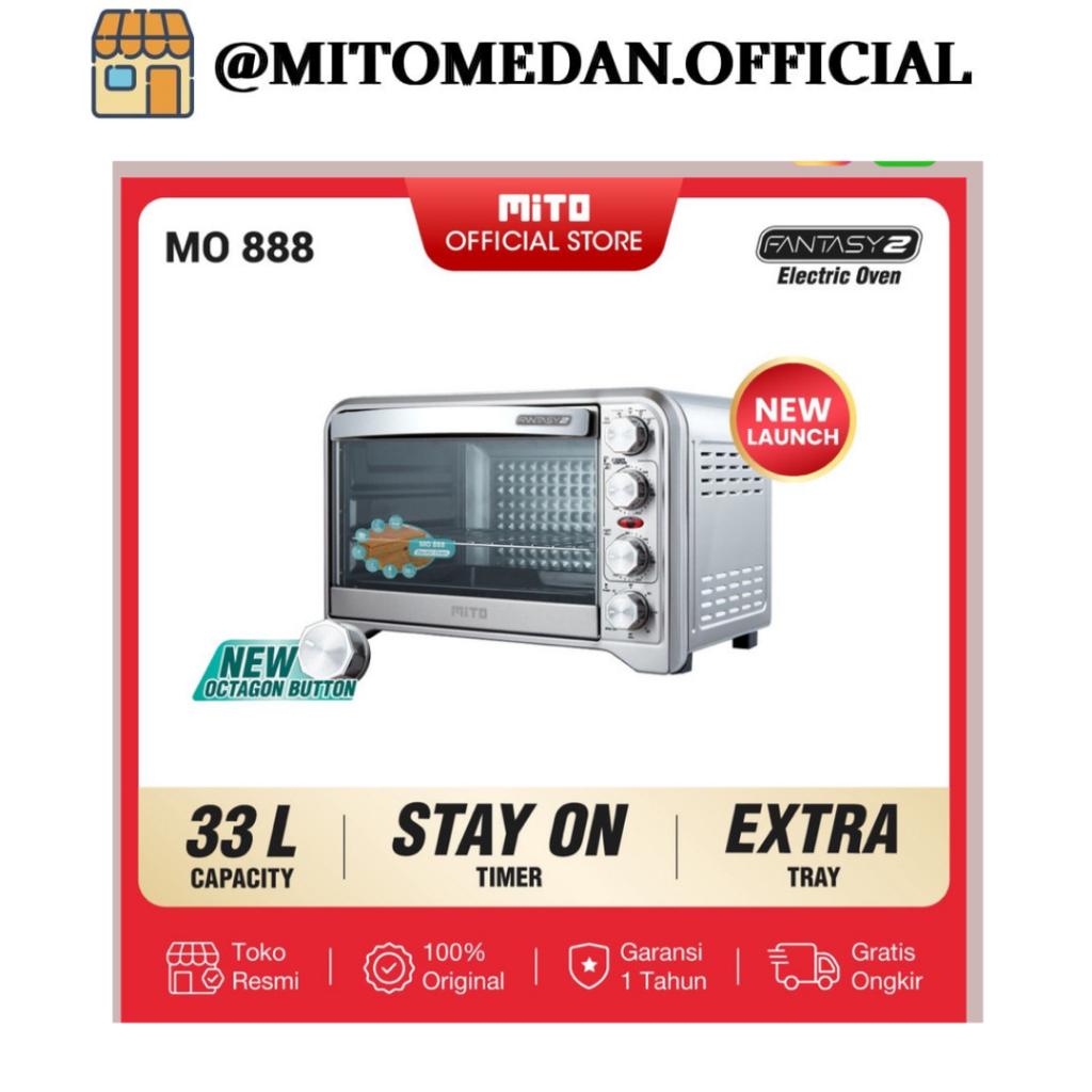 Mito Medan - Oven Mito Fantasy MO888 Mitochiba
