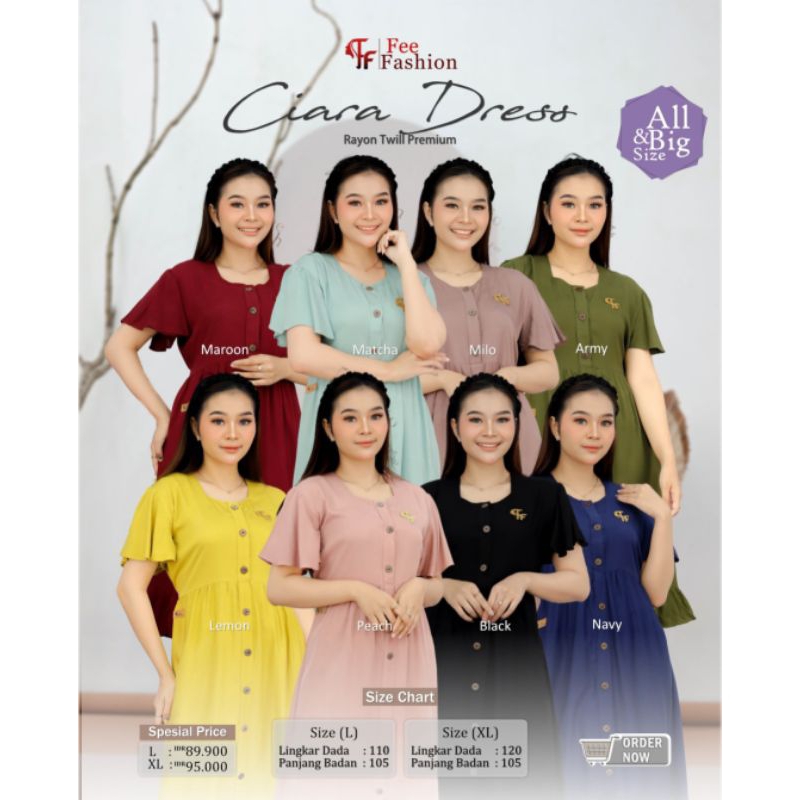 CIARA Dress | Fee Fashion | Daster Premium