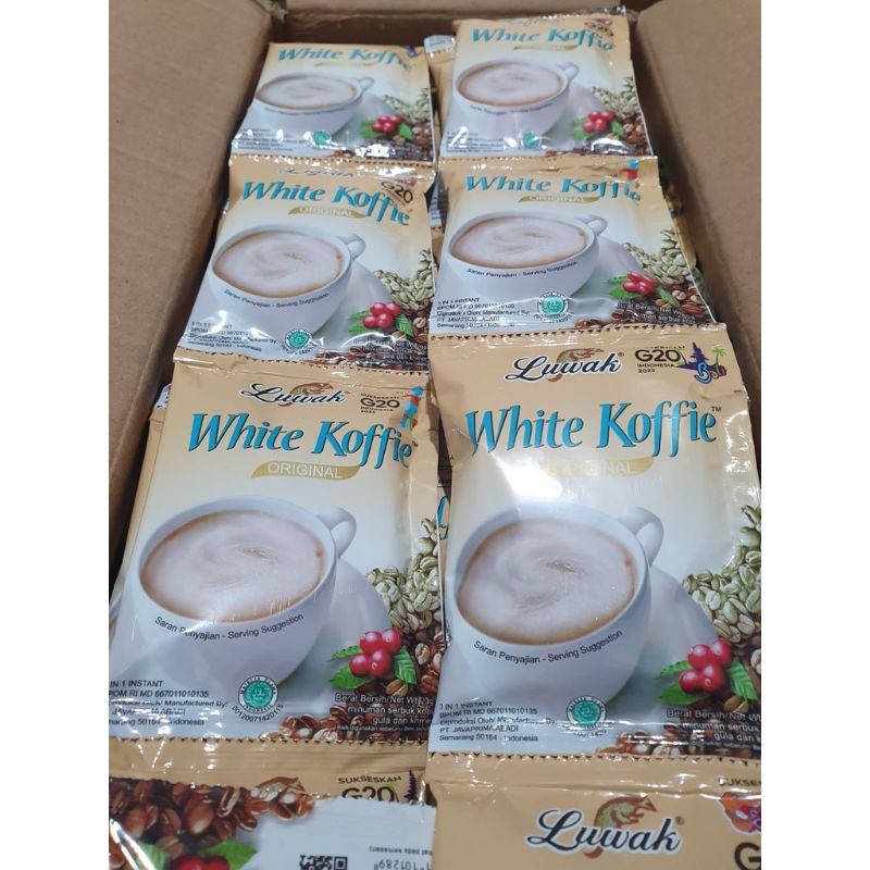 

LUWAK WHITE KOFFIE original 10x20 gr