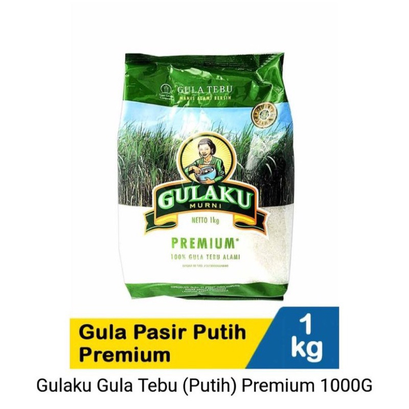 

Gulaku Gula Pasir Premium 1kg - Gulaku Gula Pasir Tebu Murni 1kg