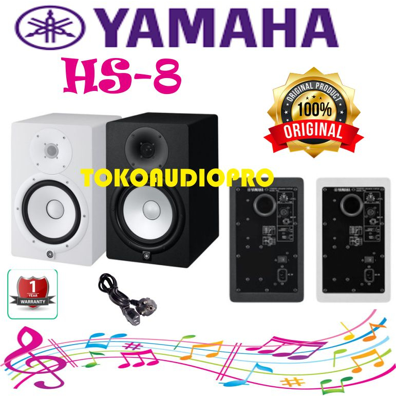 Speaker Yamaha HS8 Speaker Monitor Aktif HS-8